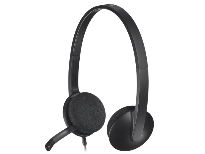 Headset, H340, Logitech